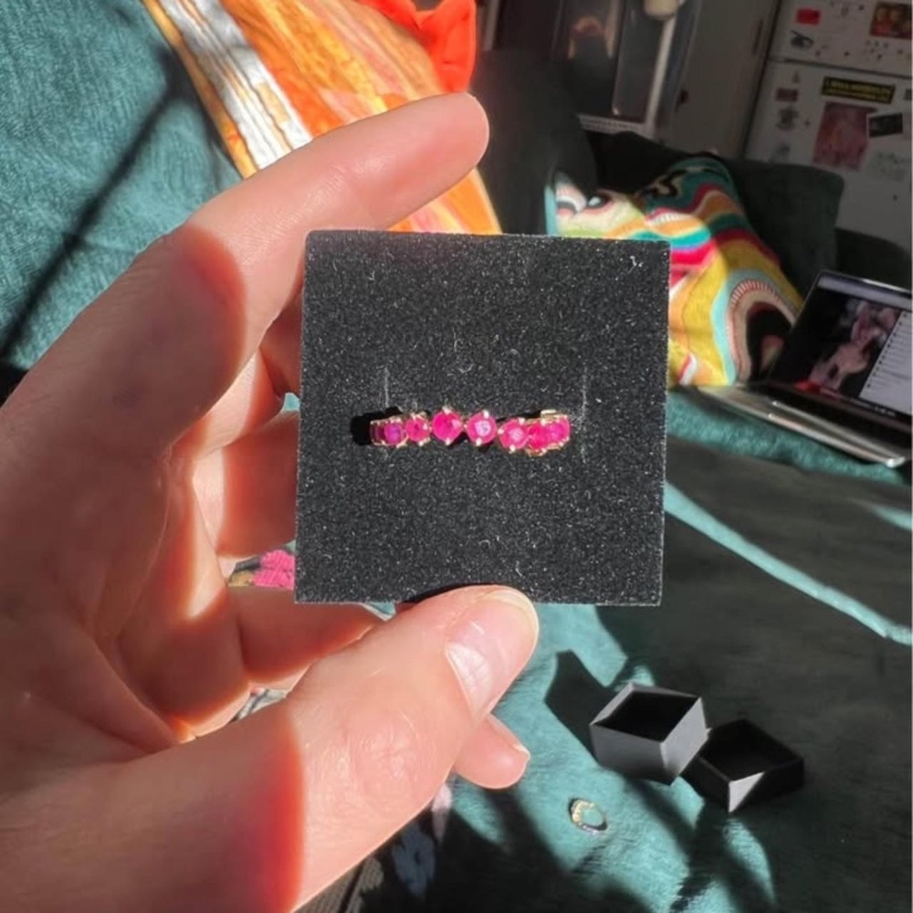 Ruby Wave Ring. - image 1